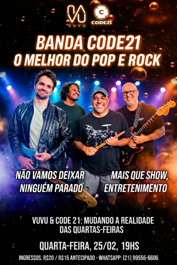 code 21 _ rock'n roll no vuvu (foto do evento)