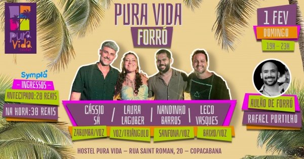 forró pura vida (foto do evento)