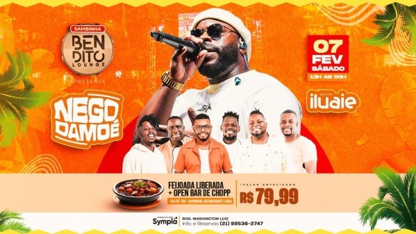 nego damoé / feijoada / open bar / iluaie (foto do evento)