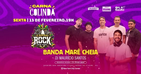 carnaval rock new york  | banda maré cheia | dj maurício santos | boteco colinda (foto do evento)