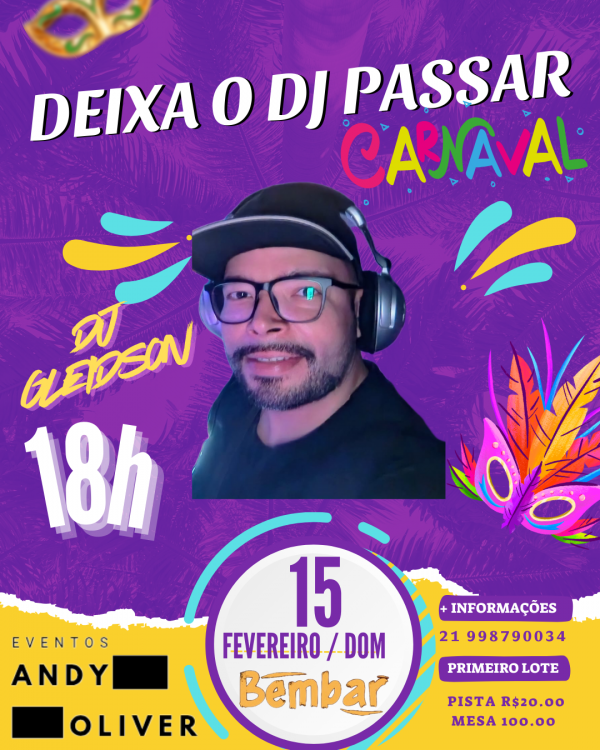 deixa o dj passar (foto do evento)