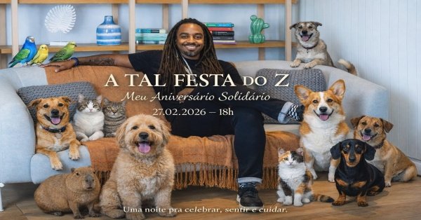 a tal festa do z  - meu aniversário solidário (foto do evento)