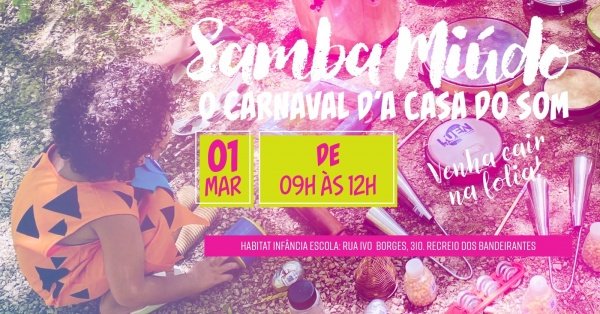 samba miúdo (foto do evento)