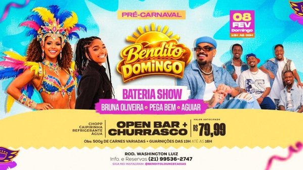 churrascada / open / pré carnaval / brunna oliveira / pega bem (foto do evento)