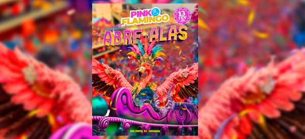 pink flamingo carnaval 2026 | abre alas |sexta 13 de fevereiro (foto do evento)