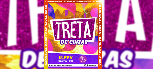 pink flamingo carnaval 2026 |treta de cinzas  - quarta, 18 de fevereiro (foto do evento)