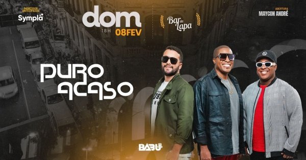 puro acaso no bar da lapa (foto do evento)