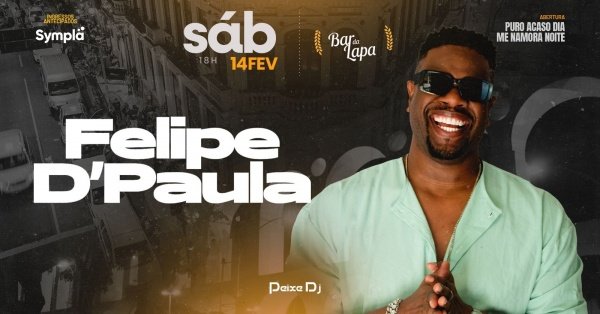 felipe dpaula  no bar da lapa (foto do evento)