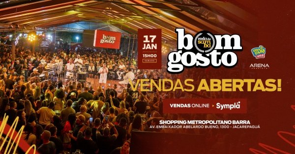 Roda de Samba do Bom Gosto (foto do evento)