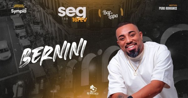bernini no bar da lapa (foto do evento)