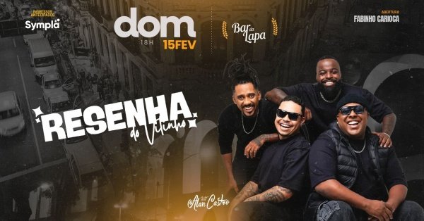 resenha do vitinho no bar da lapa (foto do evento)