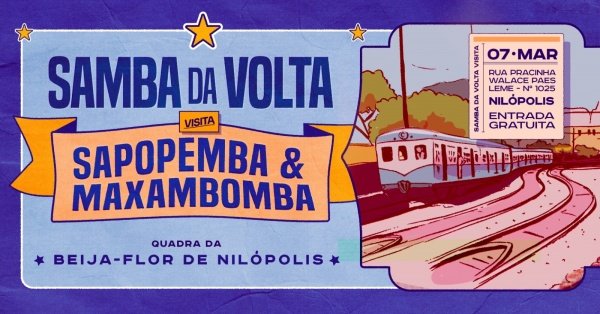 samba da volta visita sapopemba e maxambomba (foto do evento)