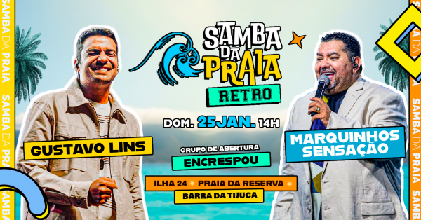 SAMBA DA PRAIA RETRÔ (foto do evento)