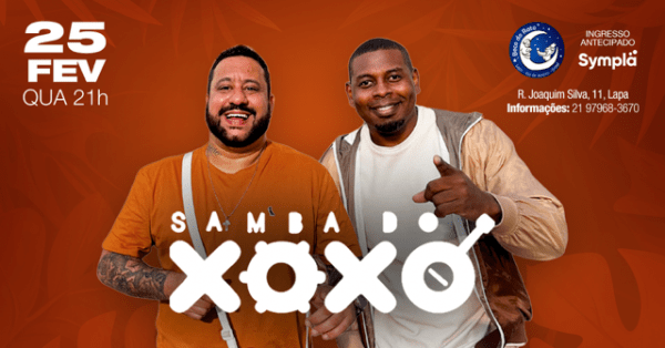 samba do xoxó e convidados beco do rato 25/02 21h - quarta feira (foto do evento)