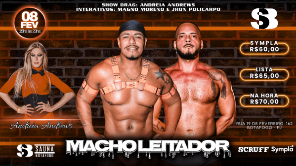 sb - macho leitador (foto do evento)