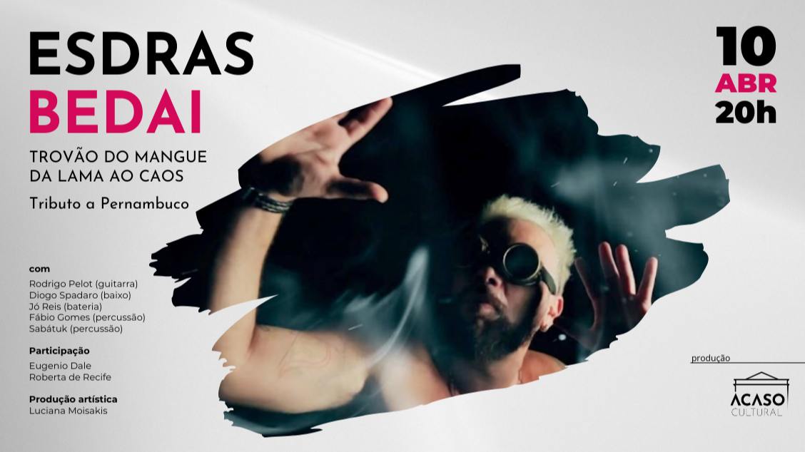 esdras bedai em trovão do mangue: da lama ao caos (foto do evento)