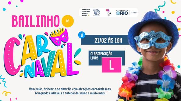 bailinho de carnaval da areninha cultural renato russo (foto do evento)