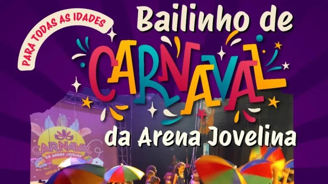 bailinho de carnaval da arena jovelina 2026 (foto do evento)