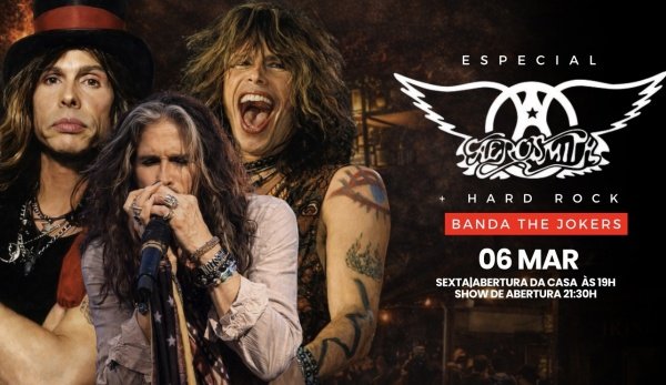 Especial Aerosmith + Hard Rock - Banda the Jokers (foto do evento)