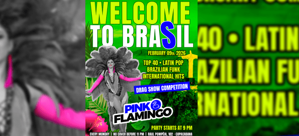 pink flamingo |welcome to brasil | segunda, 09 de fevereiro 21h (foto do evento)