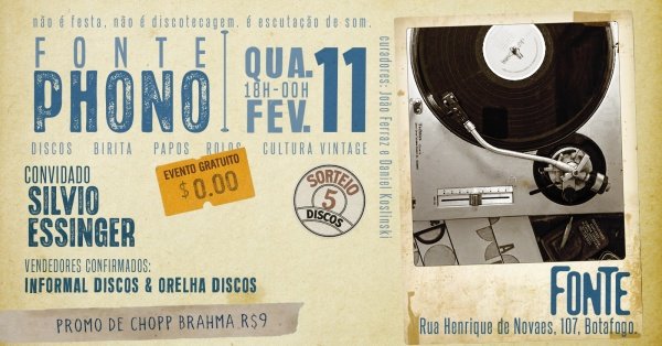 fonte phono _ 1ª edição (foto do evento)