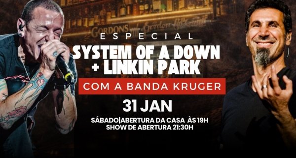 KRUGER - TRIBUTO SYSTEM OF A DOWN E LINKIN PARK (foto do evento)