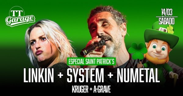 saint patrick's + kruger + a-grave - sábado - 14/02 (foto do evento)
