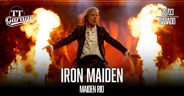 tributo iron maiden com a banda maiden rio - sábado - 28/03 (foto do evento)