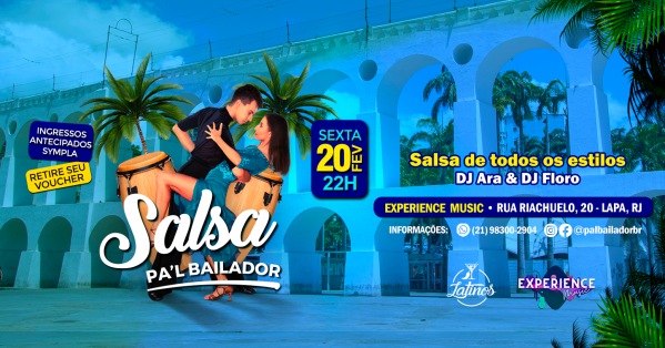 salsa! pal bailador | sexta 20 fevereiro | lapa | experience music (foto do evento)