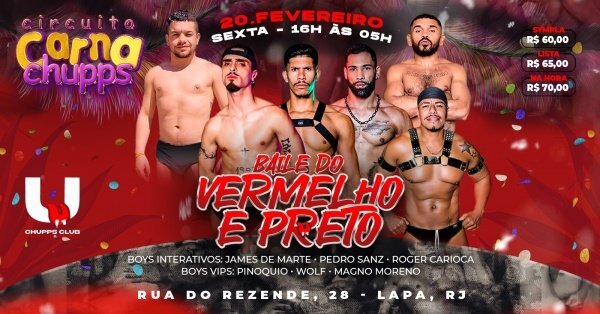 carnachupps- baile do vermelho e preto (foto do evento)