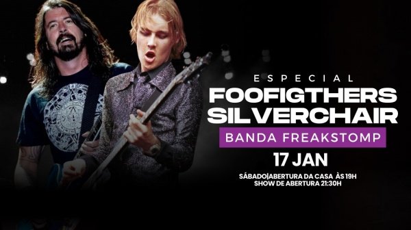 Especial Sikverchair + Foofigthers -Banda Freakstomp (foto do evento)