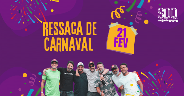 samba da quinzena - ressaca de carnaval (foto do evento)