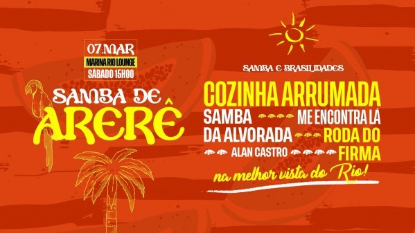 samba de arerê - cozinha - me encontra lá - alvorada e firmamento (foto do evento)