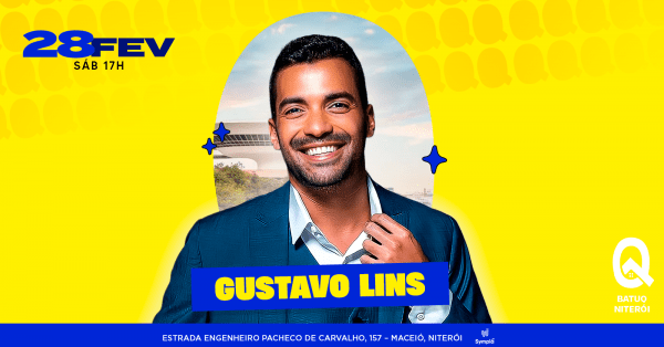 gustavo lins na batuq niterói!!! (foto do evento)