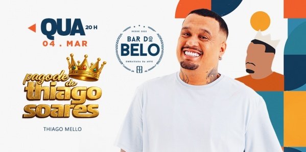 bar do belo apresenta: pagode do thiago soares (foto do evento)