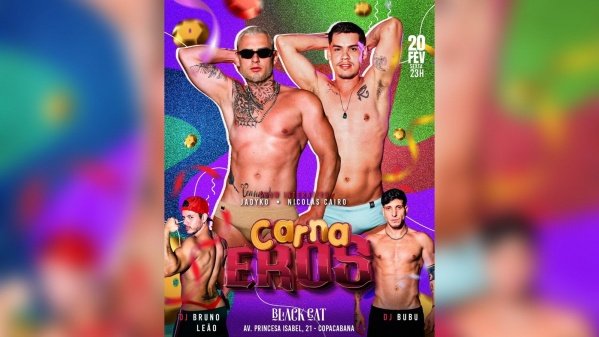 black cat: carnaeros | sexta - 20 de fevereiro - 23h (foto do evento)