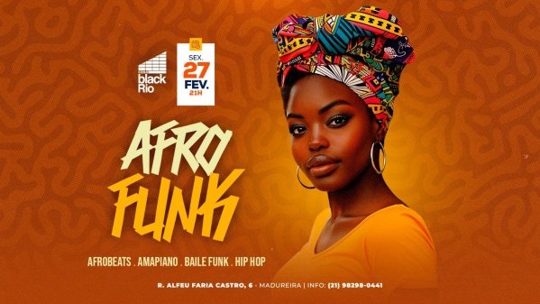 afrofunk summer vibes : afrobeats, funk, amapiano, hip hop (foto do evento)