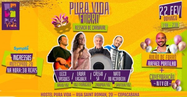forró pura vida 22/02 (foto do evento)
