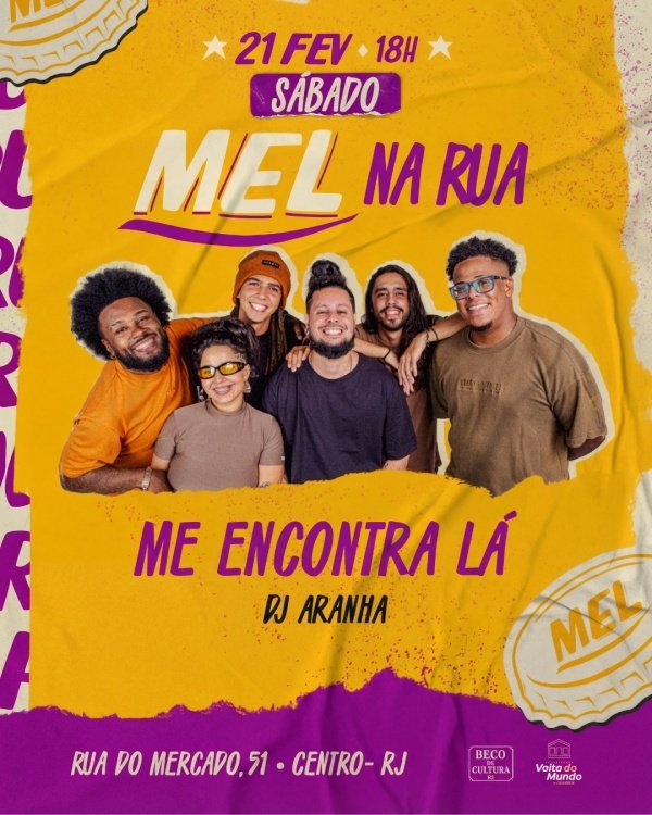 mel na rua !!!!! (foto do evento)