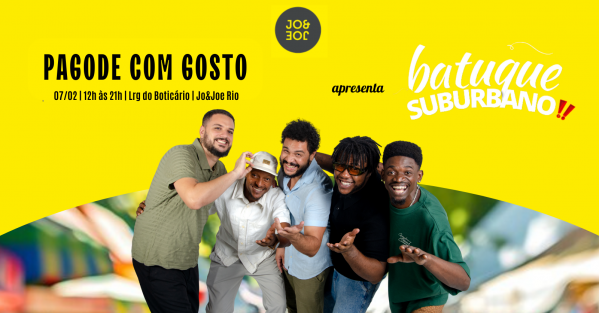 feijuca com samba apresenta: batuque suburbano (foto do evento)
