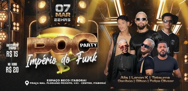 poc party - império do funk (foto do evento)