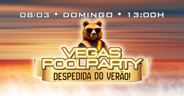 vegas pool party - despedida do verão (open cooler) (foto do evento)