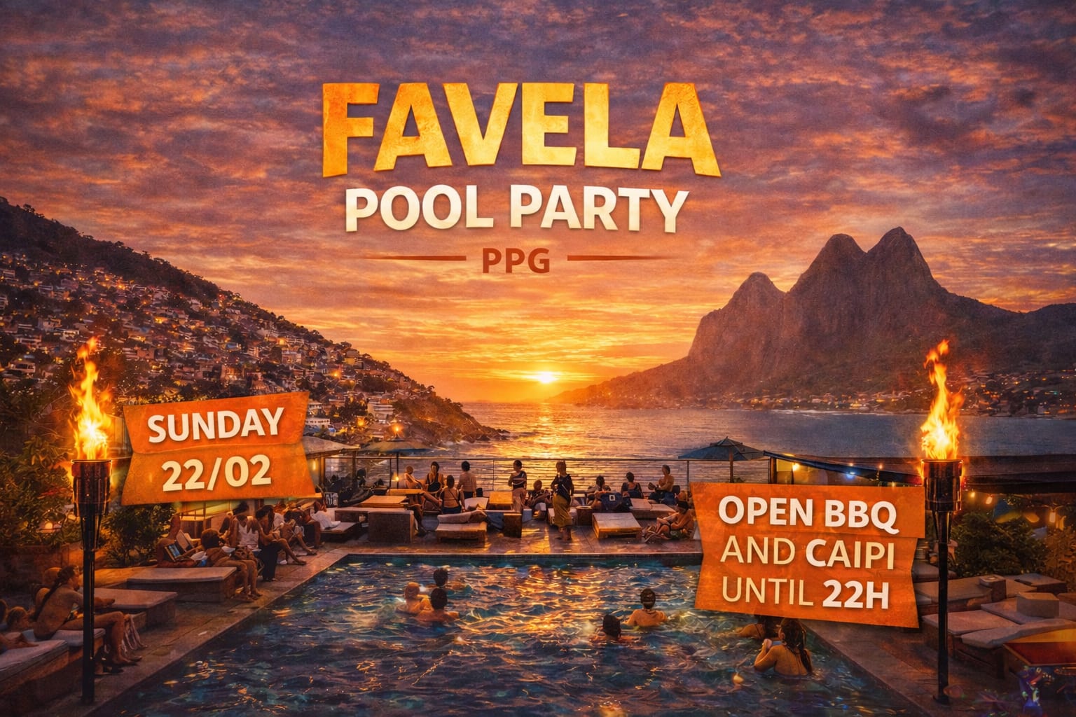 Favela Pool Party : Welcome To Ppg ! (foto do evento)