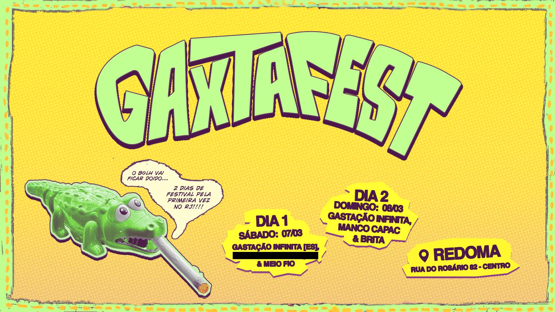 Sábado 07/03 - Gaxtafest No Redoma (foto do evento)