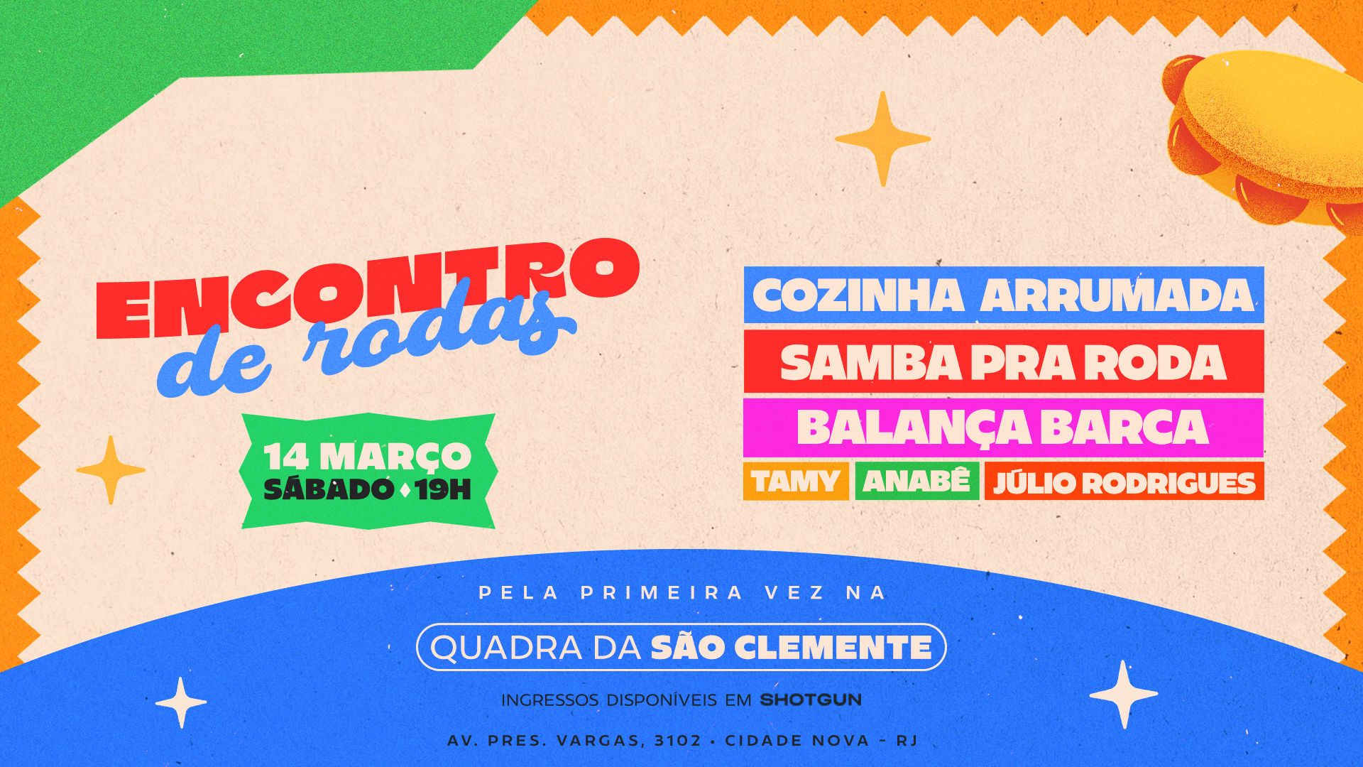 Encontro De Rodas |14/03 - São Clemente| Cozinha, Pra Roda&+ (foto do evento)