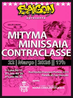 Mityma, Minissaia E Contraclasse - Saigon Hardcore (foto do evento)