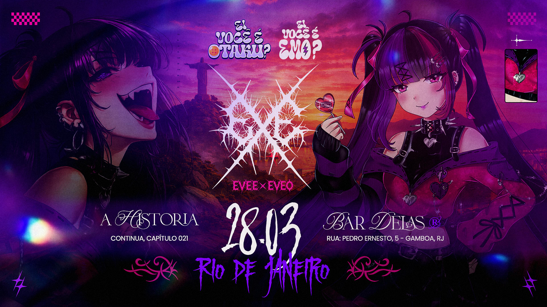 Ei, Você É Emo? X Ei, Você É Otaku? • Rio De Janeiro (foto do evento)