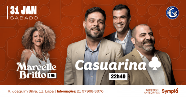 Casuarina no Beco do Rato 31 de janeiro - sábado! (foto do evento)