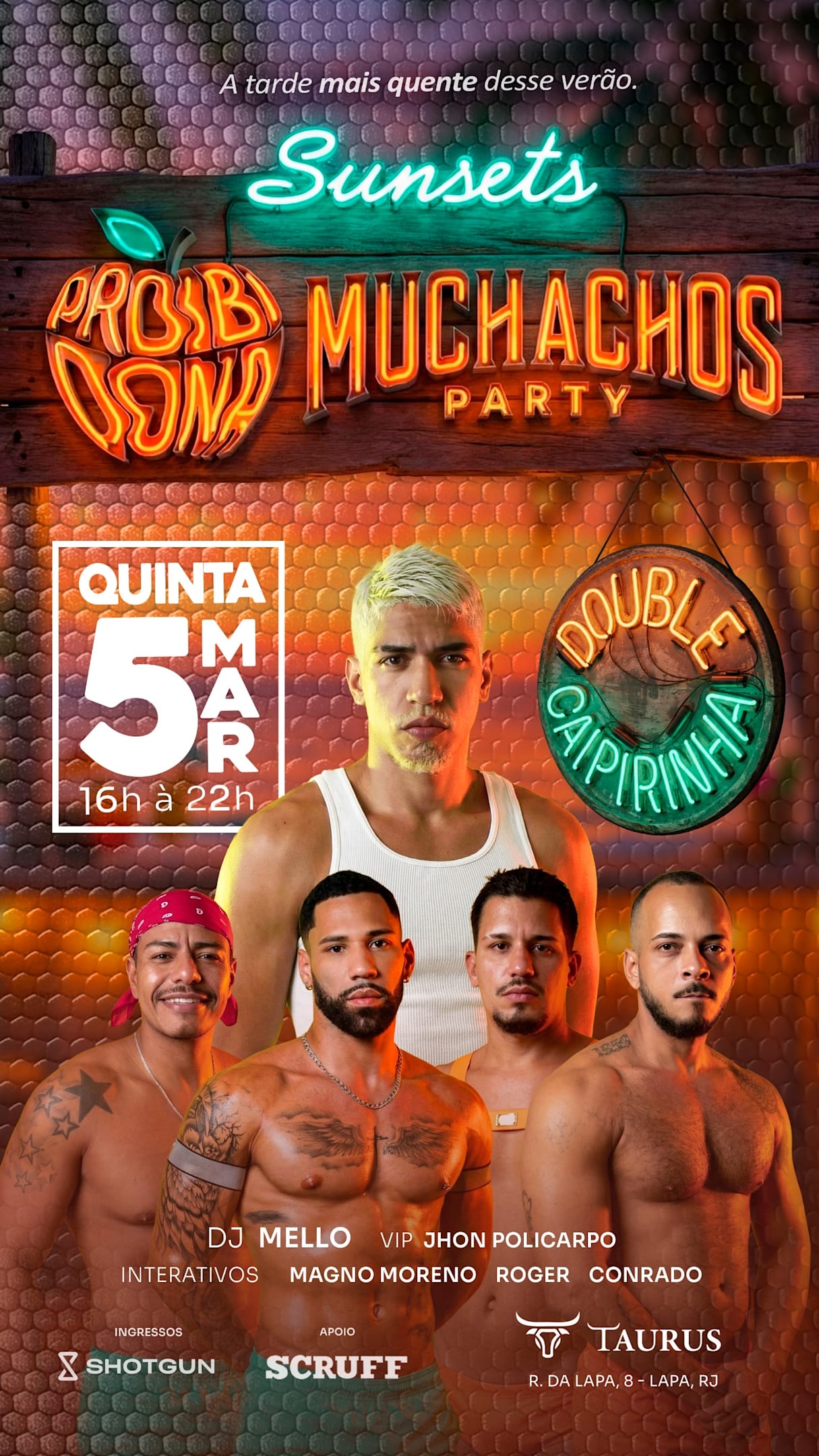 Muchachos Party Feat Proibidona - Sunset (foto do evento)