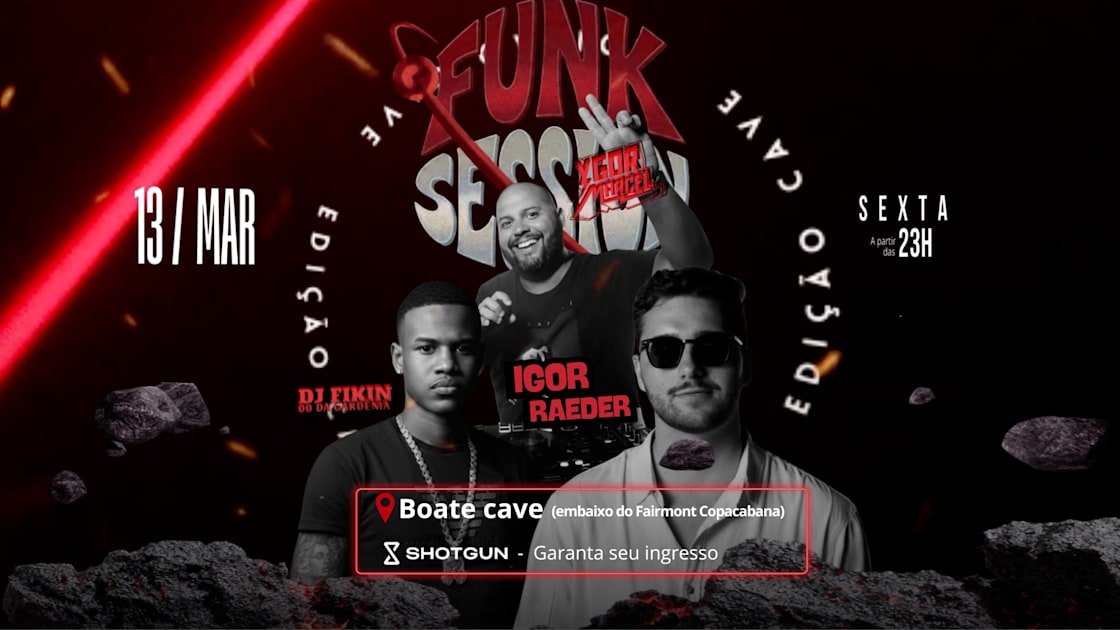 Funk Session - Edição Cave (foto do evento)
